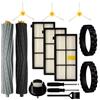 iParto Parti di ricambio Accessori per iRobot Roomba Serie 800 900 805 860 890 870 871 880 960 980 981 985 Pneumatici Ruota Caster Spazzola Laterale Filtro Spazzola Rullo Principale con Strumenti