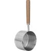 Luqeeg Piccolo Pentolino per il Latte, Crogiolo di Burro, Scaldaburro Portatile in Acciaio Inossidabile da 200 Ml Pentolino per Bollire Latte, Salse, Sughi, Pasta, caffè, tè, Zuppe