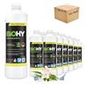 BiOHY Shampoo per tappeti (12 bottiglie da 1l) | Concentrato detergente efficace | ideale per rimuovere le macchie ostinate | ben tollerato dagli animali rispettoso dei materiali (Teppichshampoo)