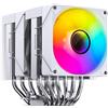 JONSBO Dissipatore Ad Aria Jonsbo CR 1400 DV2 CPU 2 x 92mm Bianco