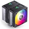 JONSBO Dissipatore Ad Aria Jonsbo CR 3000E CPU Dual Tower ARGB 260W TDP Nero 120mm