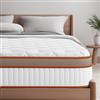 ONGIDAY Materasso 140 x 200, Alto 25 cm, Materasso Matrimoniale a Molle Insacchettate, Memory Foam, OEKO-TEX, Ortopedico e Ergonomico, Anallergico e Antibatterico, Antiacaro e Traspirante, Durezza Media