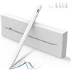 Debbeny Penna iPad per Apple iPad 2018-2025,10 Minuti di Ricarica Rapida Pencil con Rifiuto del Palmo,Penna per iPad 6-11ª, Air 3-5ª/13/11M2-M3, Mini 5/6ª, Pro 11/12.9(3-6ª)/13 M4