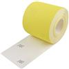 Shineboc Rotolo di Carta Abrasiva Giallo, 93mm x 10m, Grana 60, Carta Abrasiva Al Quarzo Per Legno, Metallo, Vernice, Gesso, Stucco, Auto, Compatibile Con Levigatrici A Macchina