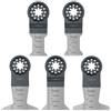 SabreCut 5 x SabreCut SCFNK5 Mix Bimetal (BIM) lame multiutensile a lunga durata compatibili con il sistema di montaggio multiutensile Bosch Fein Starlock/Starlock Plus e Starlock Max e accessori