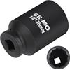 MIGUBIGU 1/2 Chiave Bussola 36mm a 12 Punto, Set di Bussole a Impatto, Bussola Poligonali a 12 Punto, Set di Dadi Multidenti in Acciaio Cromo Vanadio