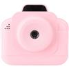 Yctze Kids Instant Stampa Fotocamera Digitale Stampa Digitale Fotocamera Fotografica Istantanea da 2,4 Pollici Display 1080p Video Time Time Lapse Riproduzione Mp3 con Tecnologia di (Roseo)