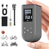 GPUTEK Mini Pompa Elettrica per Bicicletta, Pompa Bici Portatile 100PSI, Pompa per aria Elettrica per Bicicletta con Manometro Digitale, per Bici Da Strada, Mountain Bike, E-Bike, palle