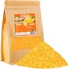 JEMESI Cera D'api 1KG, Cera D'api Gialla per Candele, Pellet di Cera D'api per Prodotti Cosmetici di qualità Ecologica, Cera D'api Biologica per Il Corpo, Cura della Pelle