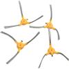 Drhomeam Spazzola laterale parti di ricambio per robot aspirapolvere per MEDION S12 SW (MD 20041) MD 19601 S12SW MD20041 MD19601 accessori per robot aspirapolvere, set di 4 pezzi