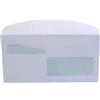 BLASETTI 500 buste bianche 115x227mm 80g lembo gommato doppia finestra art.112 BLASETTI 112
