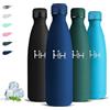 Grsta Borraccia Termica, Borraccia 750 ml, Senza BPA, Borraccia Acciaio Inox, Senza Perdite, Borracce Termiche, Mantiene Caldo per 12 Ore/Freddo 24 Ore, Borracce per Scuole, Yoga, Campeggio, Ufficio