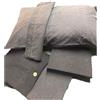 Caleffi - Completo-copripiumino Jeans Floreale Singolo Antracite