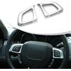 Diyucar Copertura per telaio pulsanti al volante, in ABS, cromata, accessori per estetica auto