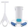 Kekoy kit infila calze per anziani, 10,2 cm, 2 pezzi, blu