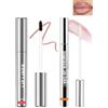 Lestpola Peel Off Lip Liner Stain & Shimmer Lip Gloss Set - Set di 2 rossetti permanenti Opaco Peel and Gloss Gloss Gloss Tattoo Lip Colorour, lunga durata e waterproof, set di trucco da donna - Set 01