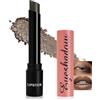 Lestpola Rossetto glitterato, multiuso, con finitura metallizzata Shimmer, durevole, impermeabile, con stick di emergenza, glitter, rossetto per trucco, idea regalo per donne 05, tortora