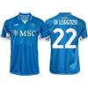 Napoli S.S.C. Maglia Di Lorenzo Napoli Home 2024 2025 Azzurri ufficiale adulto ragazzo bambino