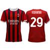 A.C. Milan Maglia Fofana Milan Home 2024 2025 rossonera AC ufficiale adulto ragazzo bambino