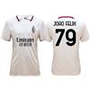 A.C. Milan Maglia Joao Felix Milan Away 2024 2025 bianca AC ufficiale adulto ragazzo bambino 79