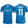 Napoli S.S.C. Maglia Lukaku Napoli Home 2024 2025 Azzurri ufficiale adulto ragazzo bambino 11