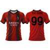 A.C. Milan Maglia Milan Personalizzata Home 2023 2024 Rossonera ufficiale adulto ragazzo bambino personalizzabile