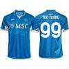 Napoli S.S.C. Maglia Personalizzata Napoli Home 2024 2025 Azzurri ufficiale adulto ragazzo bambino personalizzabile