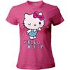 Hello Kitty T-Shirt Hello Kitty - Bambina - Fucsia Originale Ufficiale