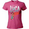 Disney T-Shirt Luca - Hang On! - Disney Pixar - Bambina - originale ufficiale