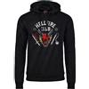 Stranger Things Felpa Stranger Things - Hellfire Club - nera ufficiale originale cappuccio e tasca