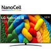 LG Smart TV LG 86NANO81A6A 50 4K Ultra HD HDR D-LED NanoCell