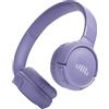 JBL T520BT VIOLA CUFFIA BLUETOOTH 5.3 PADIGLIONE 33MM USB-C AUTON.57H