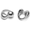 Vestopazzo Bague Demi Centimetre Croisè Anello