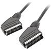 lanberg ca-10cc 0018 eueu BK Scart Scart Cavo Audio/Video, 1,8 m Nero