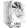 Mars Gaming MCPU-X5, Dissipatore CPU 280W TDP, 5x Heatpipes HCT Nuova Generazione, Ventola PWM SI Extreme-Silent 120mm, Nucleo in Rame Iperbilanciato, Compatibilità Universale Intel e AMD, Bianco