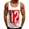 HOTCAT Canotte Uomo Canotterie Sportivo Palestra Muscolo Gilet Lettera Stampata Veste Casual Tank Top Senza Manica Estate T-Shirt…