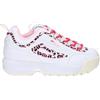 FILA Disruptor P Kids, Scarpe da Ginnastica, Bianco Leopardato, 30 EU