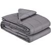 VEVOR Coperta Ponderata per Letto King Size, Coperta Pesante Traspirante Rinfrescante, con Perle di Vetro, Uso in Ogni Stagione, per Adulti, Migliora il Sonno, Grigio 2032 x 2210 mm ± 40 mm