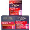 L'OREAL PARIS L'Oréal Paris Kit Revitalift Laser X3 Anti-Età Crema Giorno Tripla Azione Ridensificante Rassodante Illuminante con Acido Ialuronico + Crema Maschera Notte + Trattamento Profondo SPF20-3 Prodotti