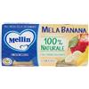 Mellin Omogeneizzato Mela E Banana 2 Vasetti Da 100 Gr Mellin 132980 - Frutta