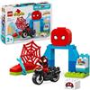 Lego L'avventura In Moto Di Spin Serie Tv Spidey Spiderman Lego Duplo 10424 - Costruzioni