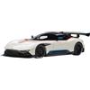 AUTOart 1/18 Aston Martin Vulcan metallizzato bianco/blu striscia rossa JP