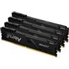 Kingston Technology Memoria Kingston Technology FURY 64GB 3200MT/s DDR4 CL16 DIMM (Kit da 4) Beast Black [KF432C16BBK4/64]