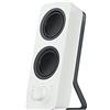 Logitech Z207 Altoparlanti per PC Wireless Bluetooth, Audio Stereo, 10 Watt, Ingresso Audio 3.5 mm, Jack per Cuffie, Multidispositivo, Easy Switch, Presa EU/IT, ‎PC/TV/Smartphone/Tablet, Bianco