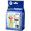 Brother Cartuccia Brother LC-3213 4 colori Value-Pack nero/ciano/magenta/giallo [LC3213VAL]