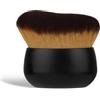 Gosknor Pennello per il Trucco del Corpo Autoabbronzante, Grande Pennello Applicatore per Autoabbronzante Un'Applicazione Uniforme su Viso Collo Schiena Gambe Uso Asciutto e Bagnato (Nero)