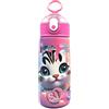 SEVEN Borraccia acciaio SJ Gang Gatto Bianco, 460 ml, termica, senza BPA SEVEN