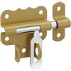 THIRARD Chiusura a chiavistello per porta, bloccabile, acciaio, Ø 7.5mm bronzo - THIRARD