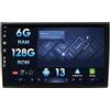 MISONDA Autoradio Android 12 adatta per Fiat Bravo 2007-2012 - [6G+128G] -DSP/Carplay/Android Auto integrati- Microfono per fotocamera GRATUITO - 9 pollici - Controllo del volante WiFi BT Fast-Boot 360 Camera