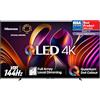 Hisense TV 100E7NQ PRO 100 QLED 4K 144Hz, VIDAA U7, Dolby Vision IQ, HDR 10+ Adaptive, Game Mode PRO, Dolby Atmos 2.1, Alexa Built-in, VIDAA Voice, Tuner DVB-T2/S2 HEVC 10, lativù 4K